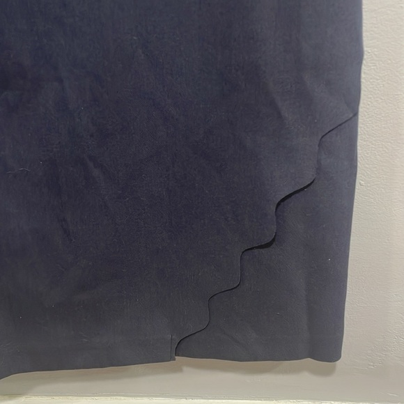 Loft Charcoal Grey business office dress size 4 - Picture 3 of 6